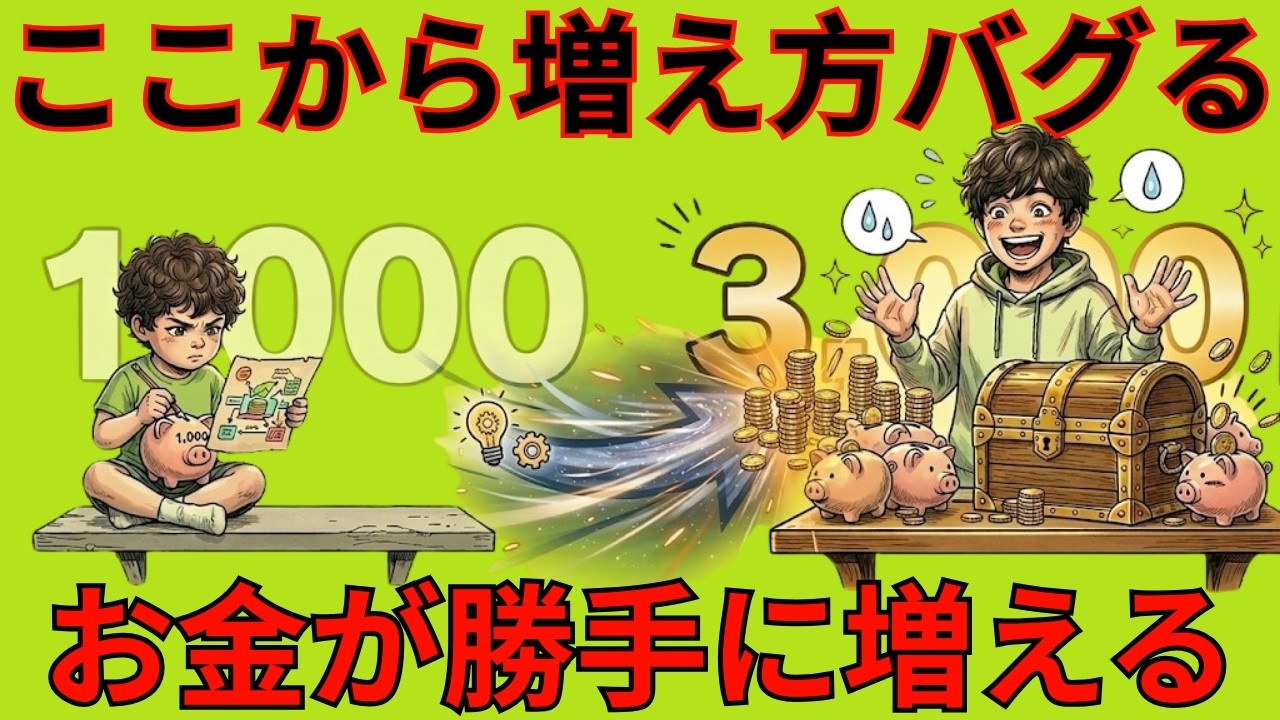 【もう働かなくていい？】1000万貯めた人だけが知っている「勝手に3000万まで増える」資産運用の真実|大人のための経済チャンネル