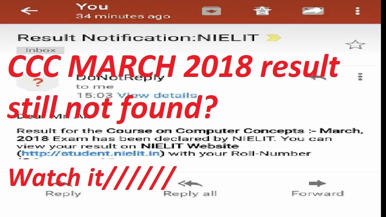 CCC March Result still not found? watch till end...