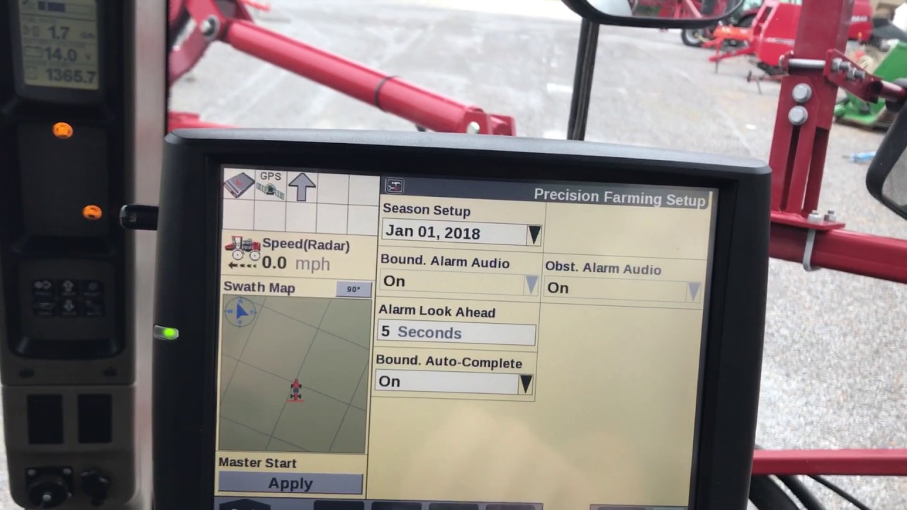 Boundary Control Case IH Pro700  (NEED THUMB DRIVE)