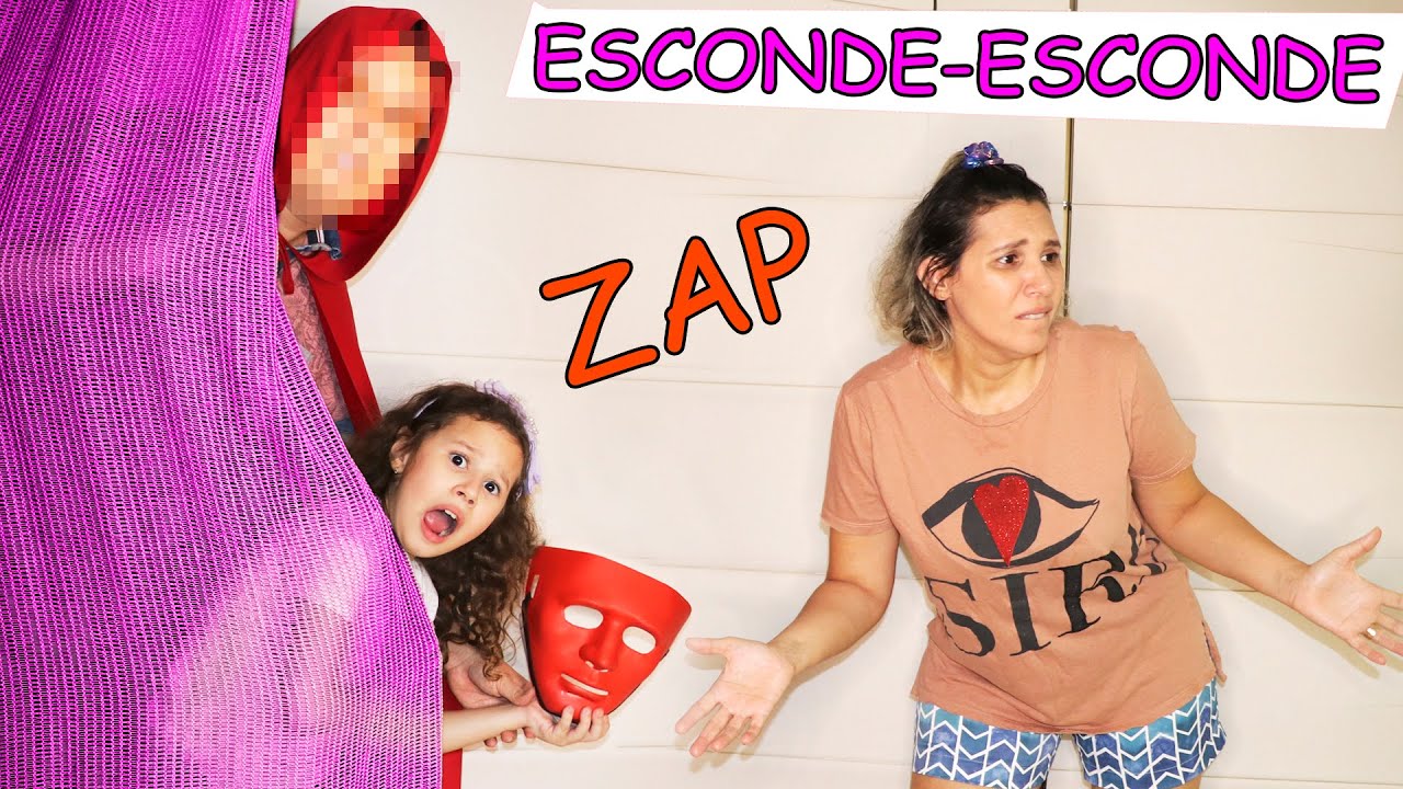 ESCONDE ESCONDE COM O ZAP - Erlania e Valentina Pontes
