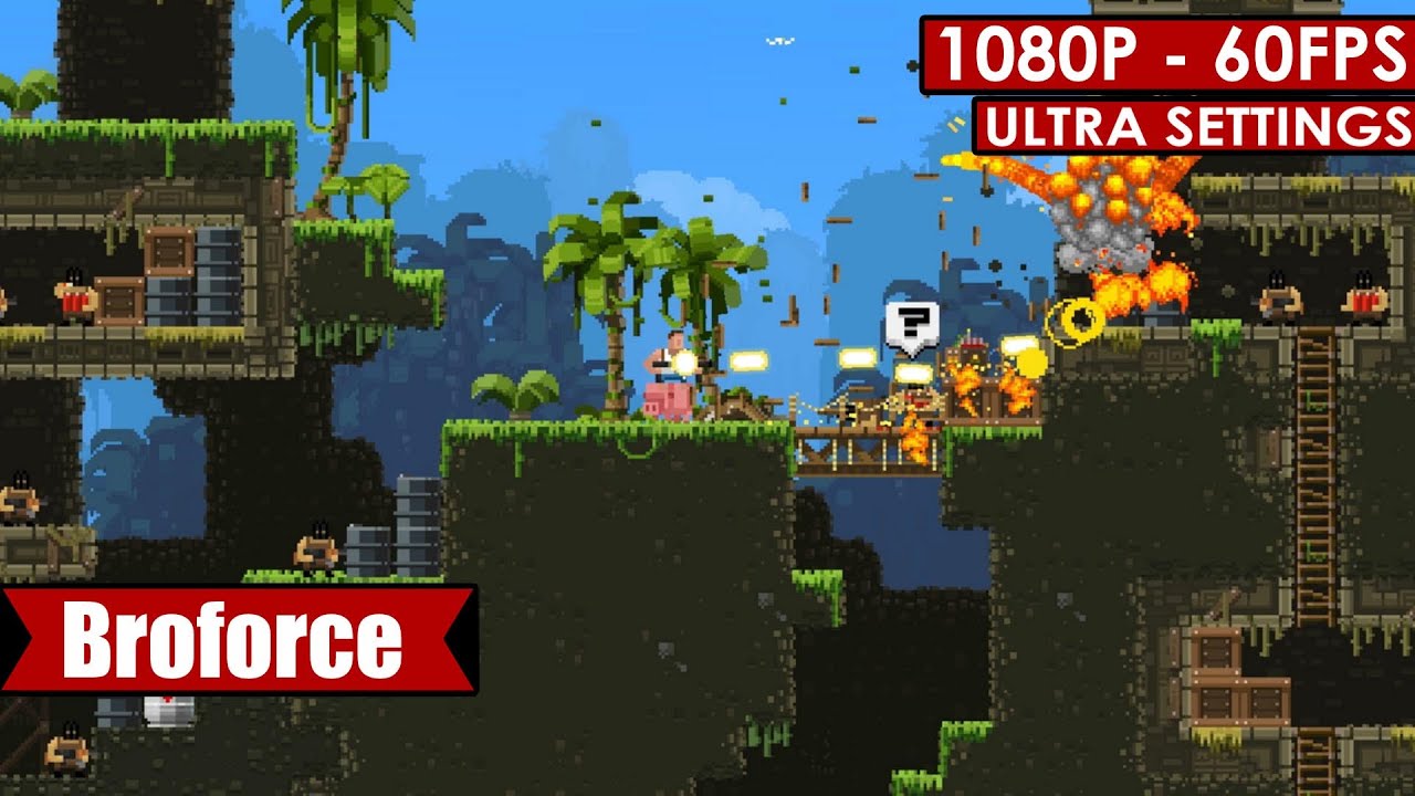 Broforce gameplay PC HD [1080p/60fps]