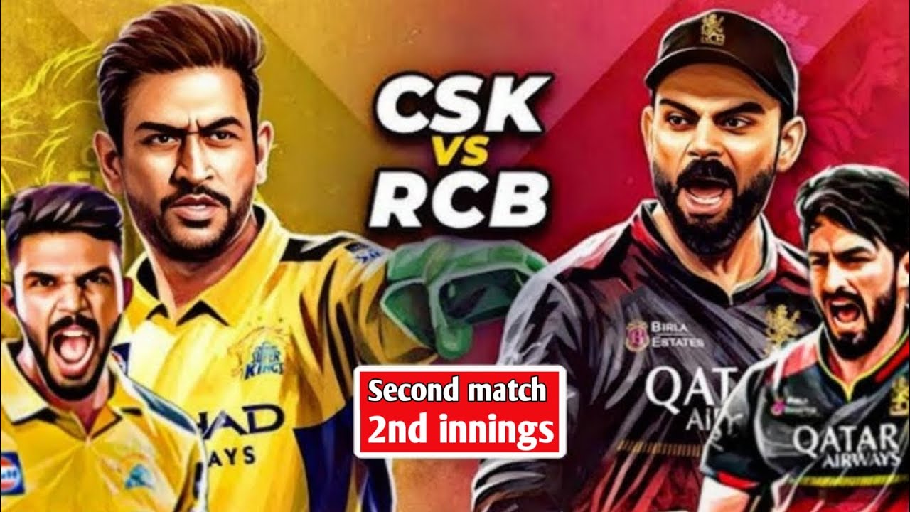 CSK vs RCB 2nd Match IPL 2025 Highlights | IPL Highlights 2025 | CSK vs RCB Highlights 2nd innings
