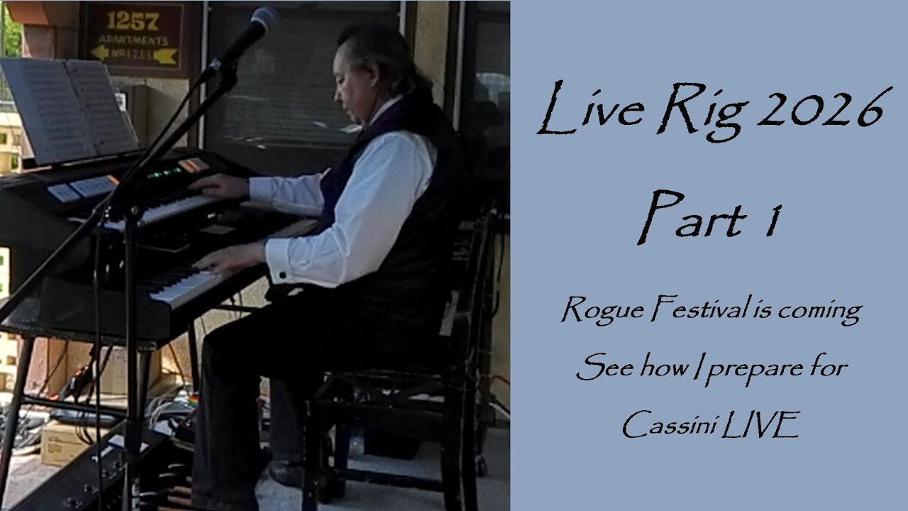 Getting Ready for Cassini LIVE at the 2026 Rogue Festival part 1