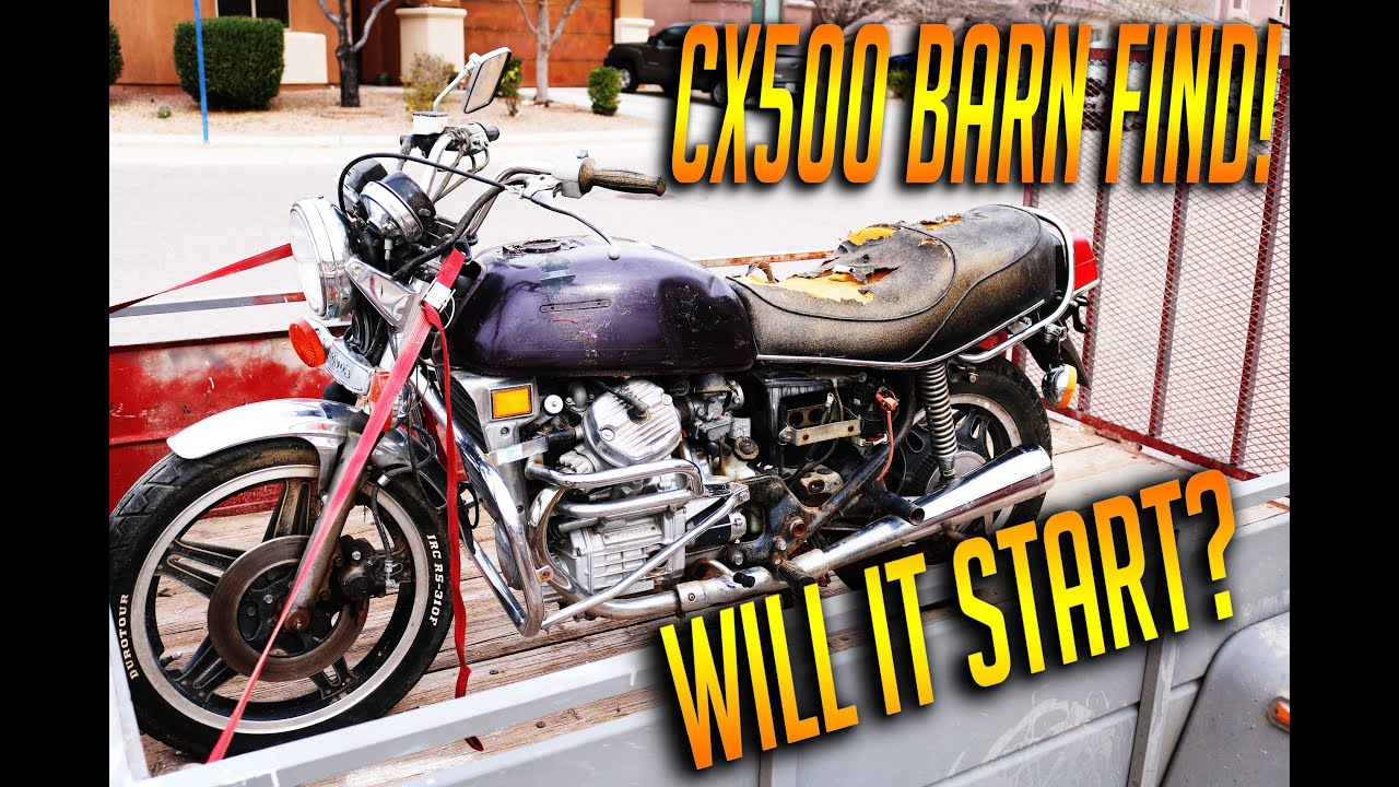 Will it run? Honda CX500 Barn find!