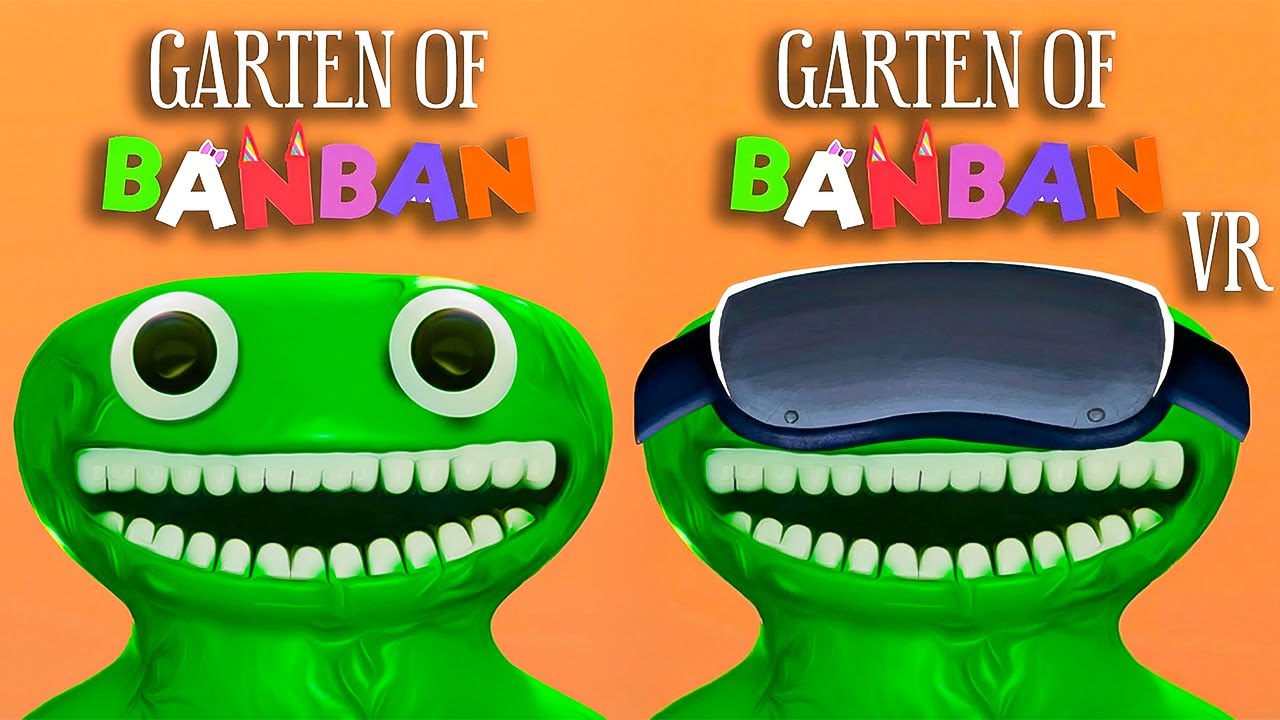 Flatscreen vs VR | Garten of Banban vs Garten of Banban VR | Full Game Walkthrough | No Commentary