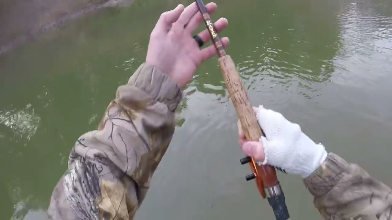 Nottawasaga river steelhead on the Pin. Catch and release. #floatfishing #steelhead #foryou