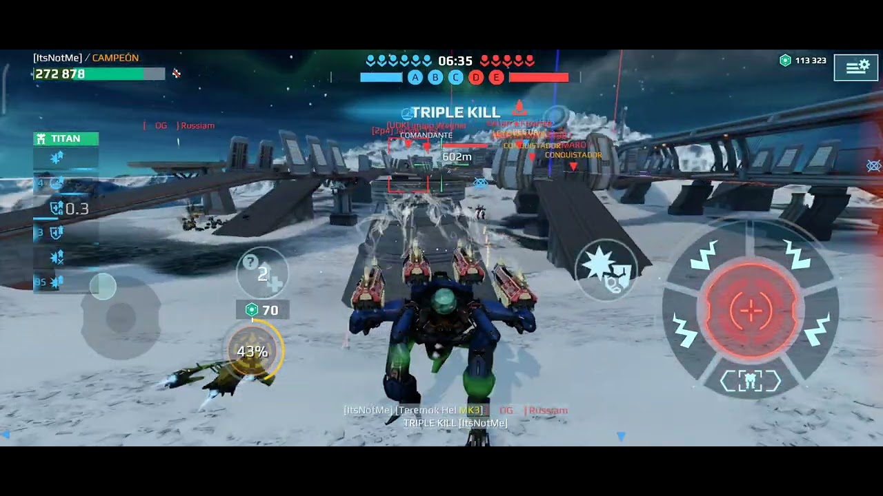 Retro Crisis with Teremok HELL in Champion League | War Robots Gameplay