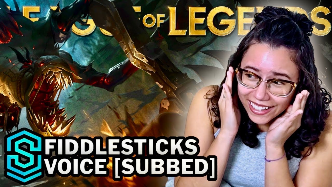 Fiddlesticks Voice Lines | First Time Reacting to League of Legends Cinematic