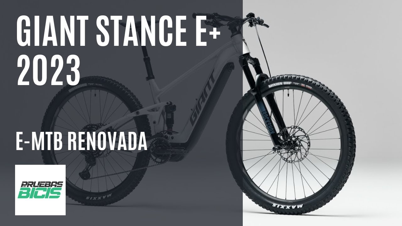 Giant Stance E+ 2023, E-MTB renovada