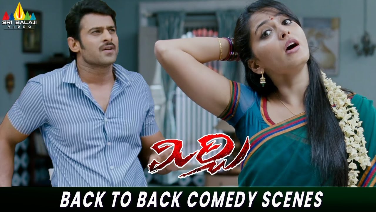 Mirchi Movie Back to Back Comedy Scene | Prabhas | Anushka | Richa | Telugu Movie Scenes