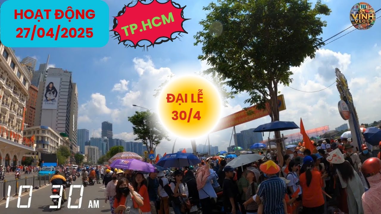 Không Khí Nhộn Nhịp Trước Đại Lễ 30/4/2025 . || VinhVlogs