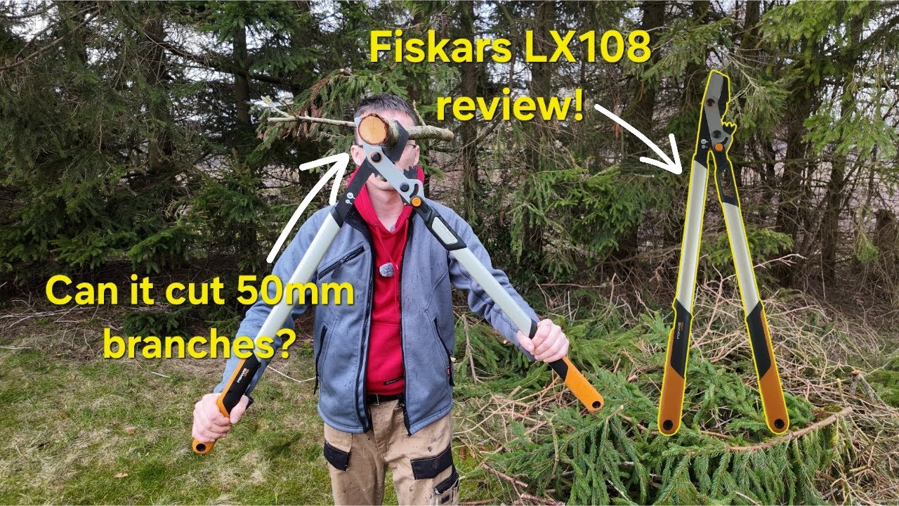 Fiskars LX108 DualAction Lopper – Real Garden Test