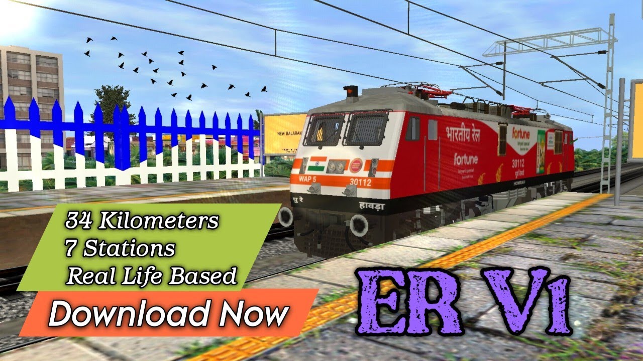 HOW TO DOWNLOAD ER V1 IN TRAINZ SIMULATOR || NEW BENGAL ROUTE FOR TRAINZ SIMULATOR