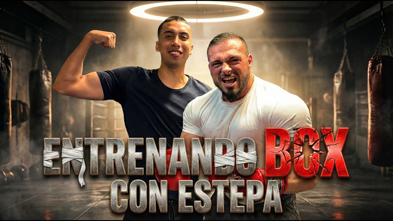 UN DÍA ENTRENANDO BOXEO CON ESTEPA! 🥊 #2