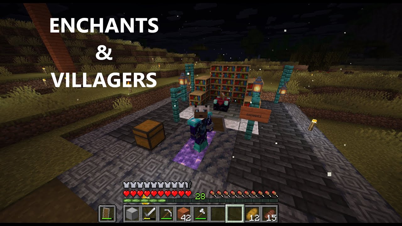ShadowRealm Builds Ep. 6 – Enchants & Tragedy | The Villager Transport Begins