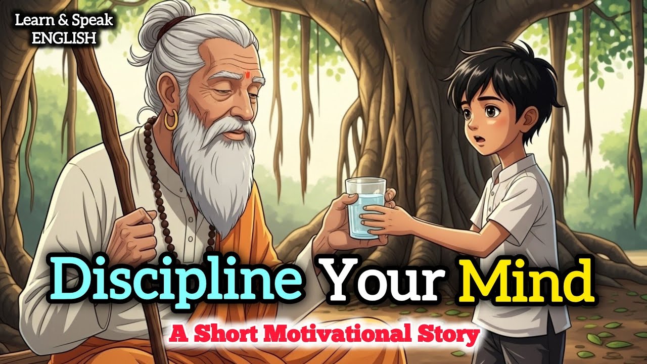 How To Discipline your Mind | Short Motivational Story in English | Literal Tales