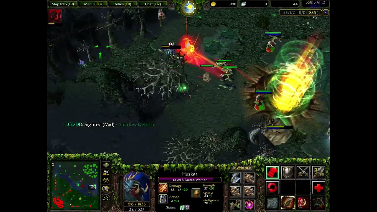 Dota 1 ( Huskar)