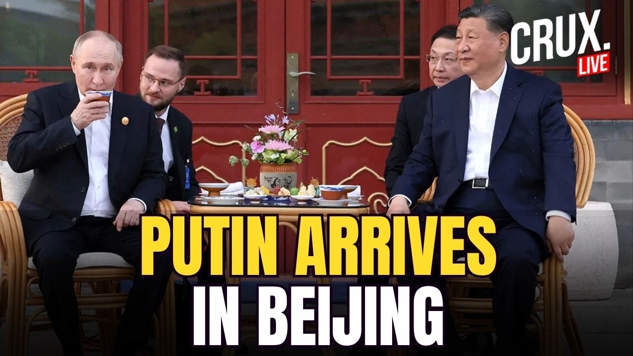 Putin In China LIVE | Russian President Arrives In Beijing To Meet Xi Jinping Days After Trump Visit
