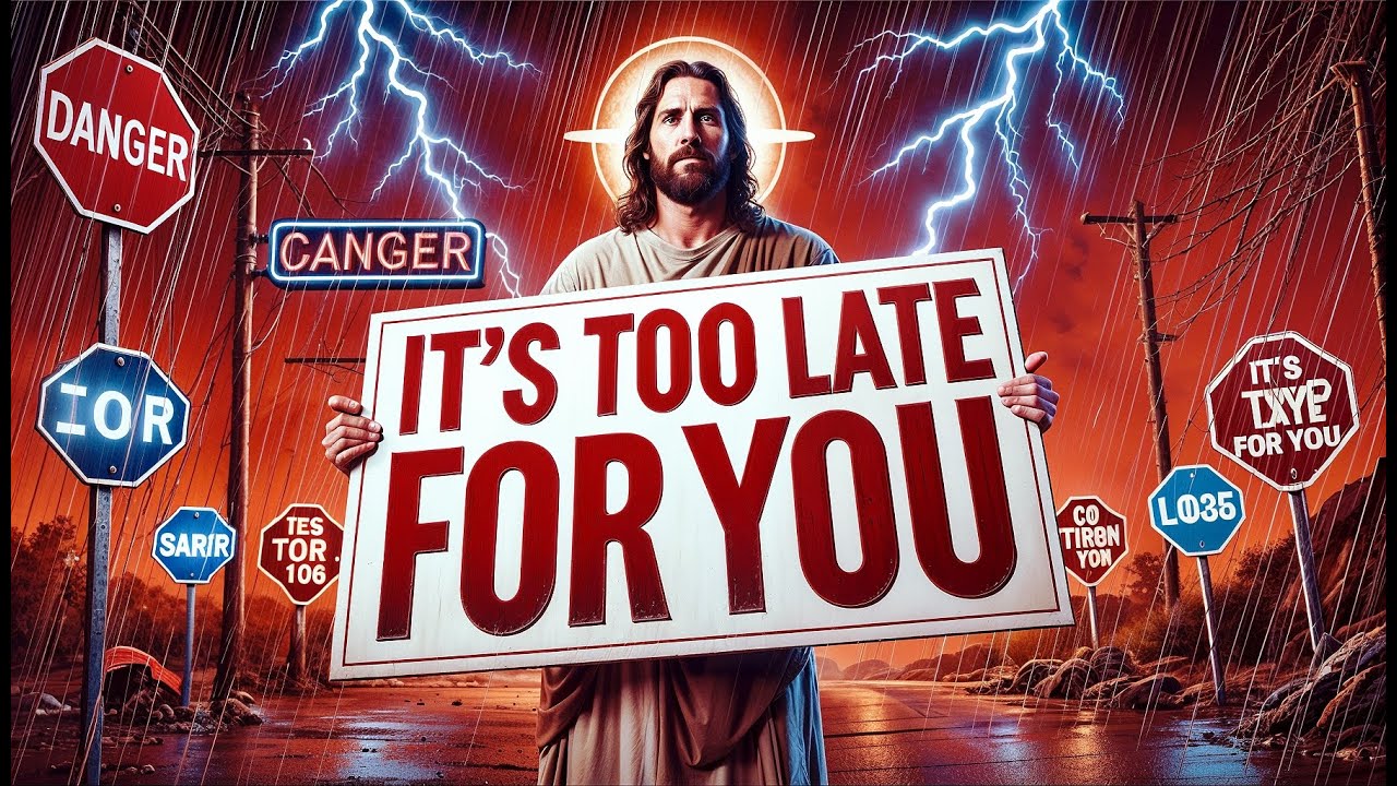 🛑GOD SAYS:- IT'S TOO LATE FOR YOU... | God Message For You Today | Gods Message Now