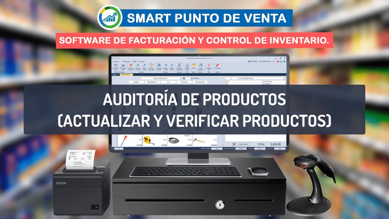 Auditoría de Productos (Actualizar y Verificar Productos) | Smart Punto de Venta