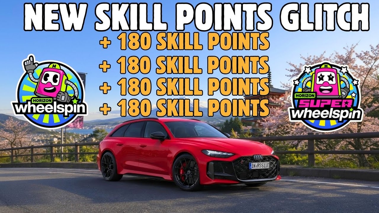 COMPLETE AFK Forza Horizon 6 Skill Points Glitch