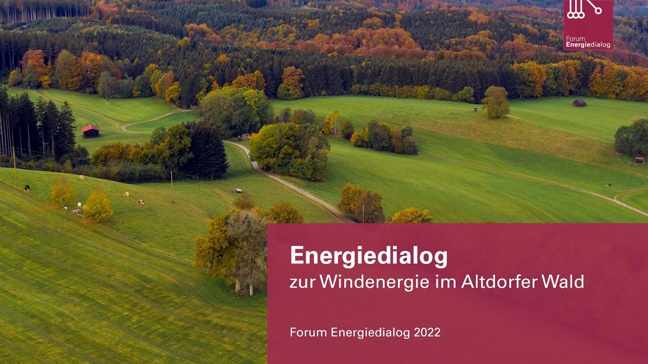 Energiedialog zur Windenergie im Altdorfer Wald