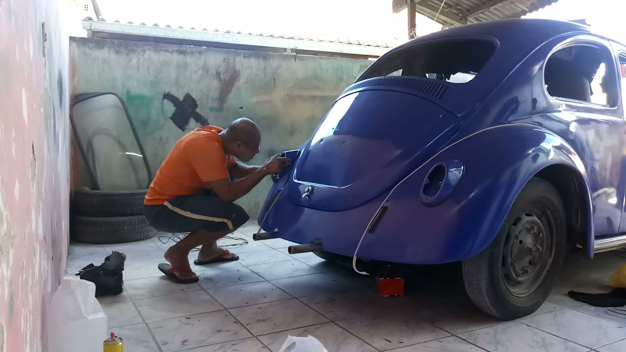 MONTAGEM FUSCA 1973 V&Iacute;DEO RECUPERADO
