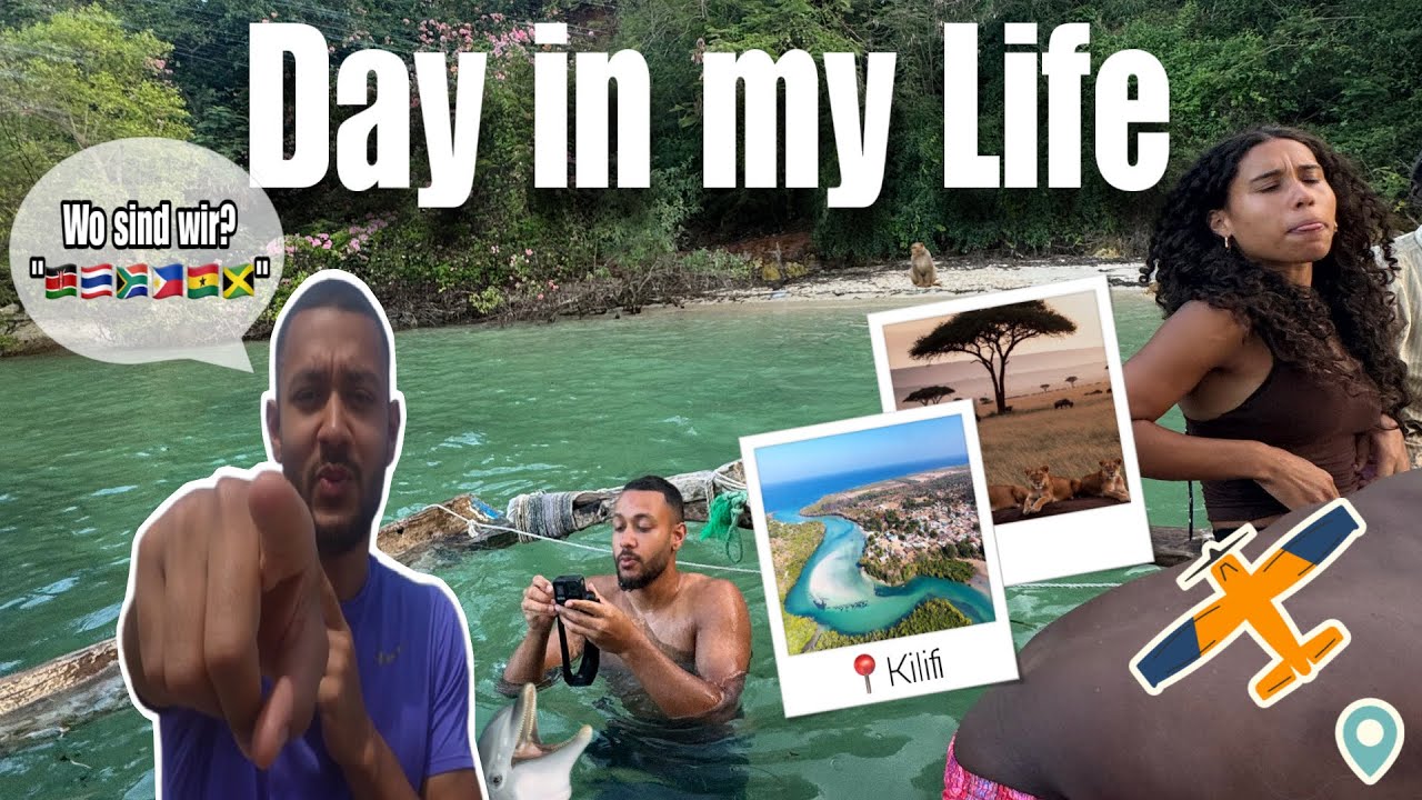 WIR SIND IM PARADIES! Day in my Life in  "🇰🇪🇹🇭🇿🇦🇵🇭🇬🇭"❓