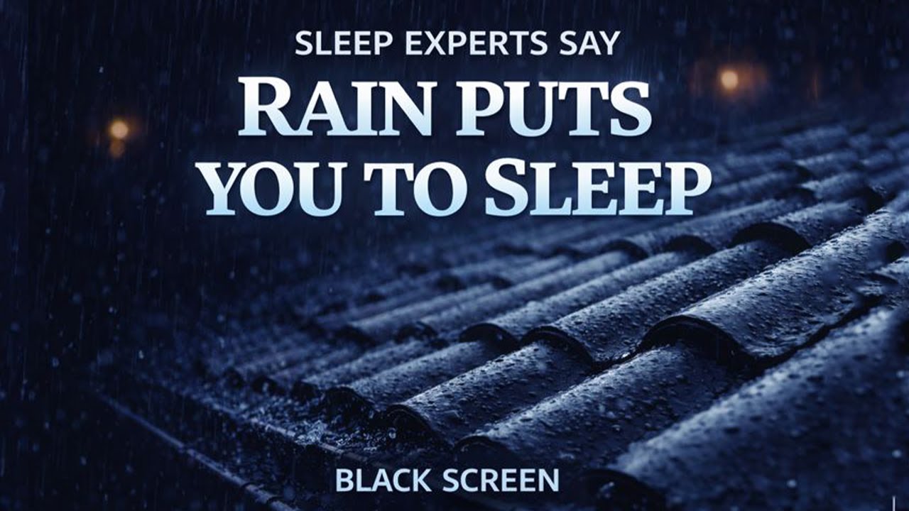 8 Hours of Rain Sounds for Sleeping 🌧️ Deep Rest All Night, No Distractions