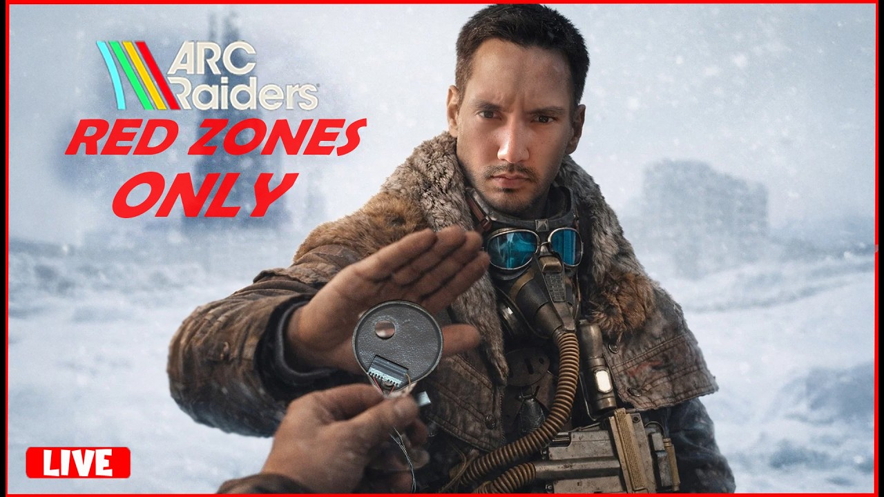 🔴ARC Raiders - RED ZONES ONLY! - RARE WEAPONS AND BLUEPRINTS HUNT!