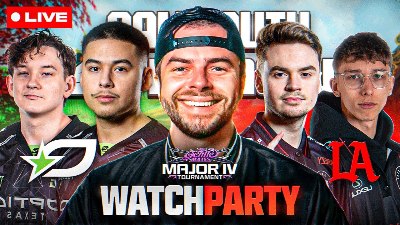 🔴LIVE - NADESHOT - OpTic vs. LA Thieves MAJOR 4 Championship Sunday WATCH PARTY 🔴