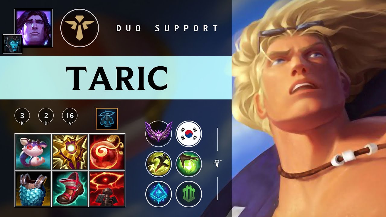 Taric Support vs Nami - KR Master Patch 26.01