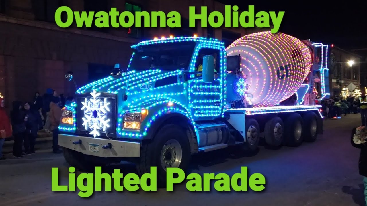 Owatonna Holiday Lighted Parade 🎄 12-6-2024 Downtown Owatonna Minnesota Christmas Main Street!