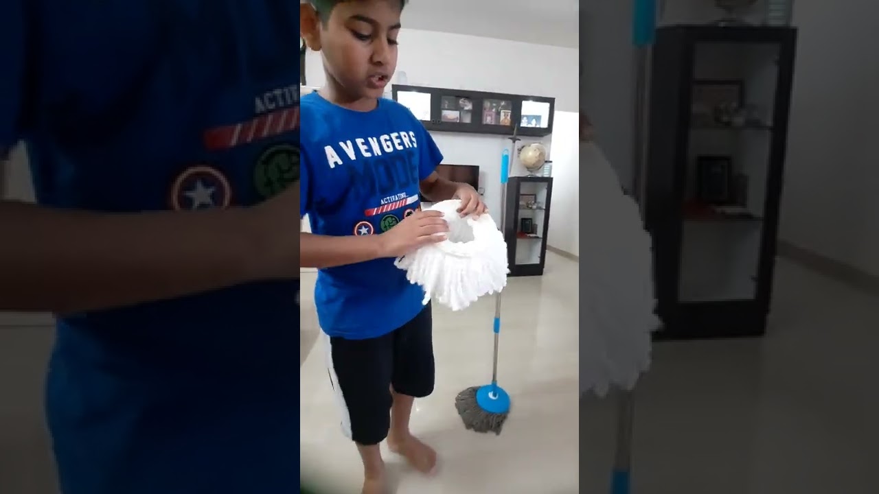 How to Change Spin Mop Fiber Head Easily in Malayalam