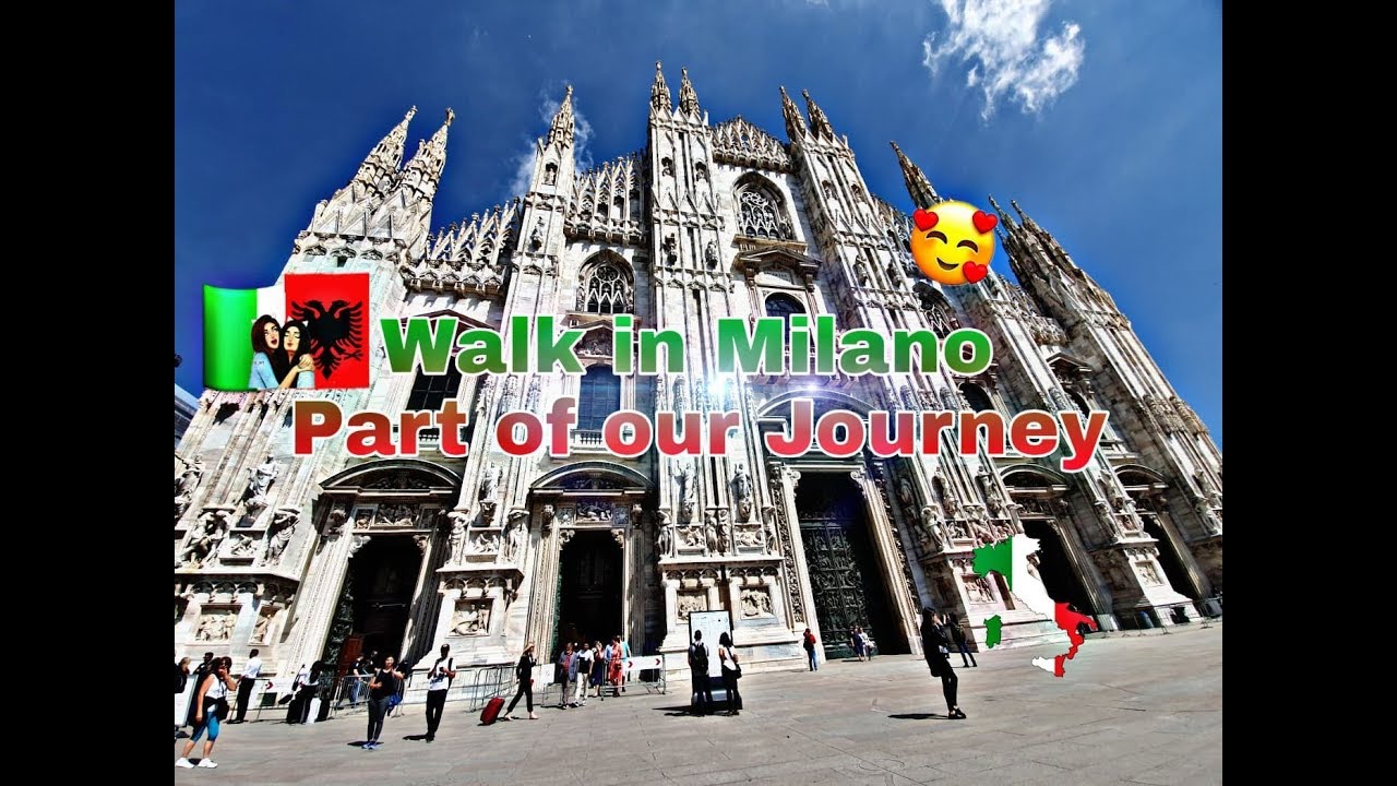 Walk in Milano, Piazza Duomo - Part of our Journey