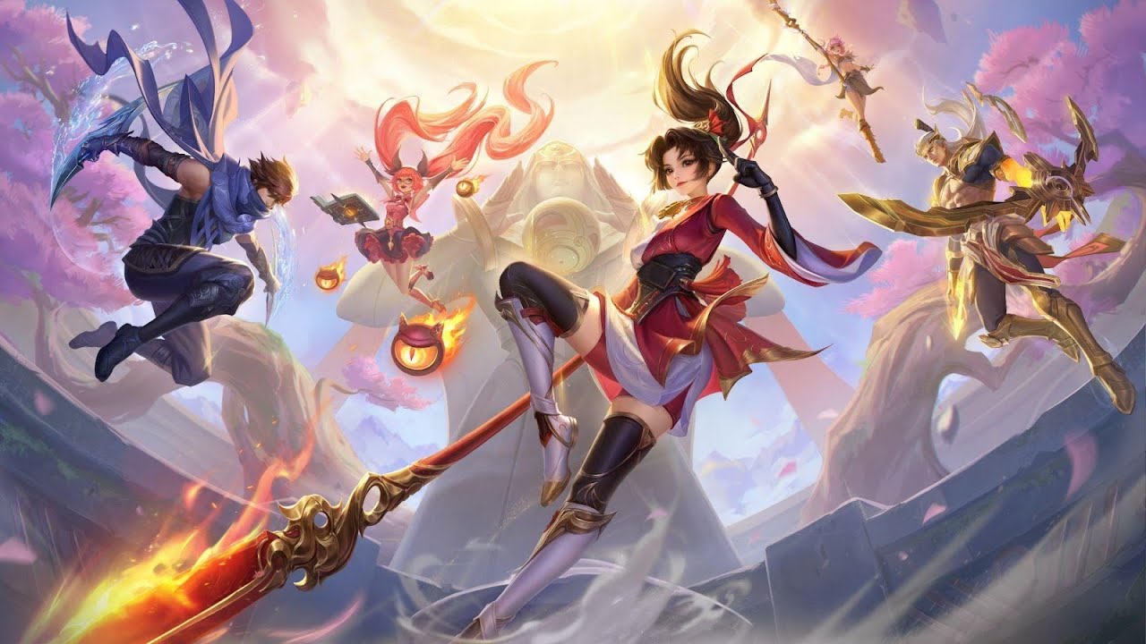 Honor of Kings Rankeado com Platina 3 Chicha TIME TA TUDO SEPARADO E DEU BO