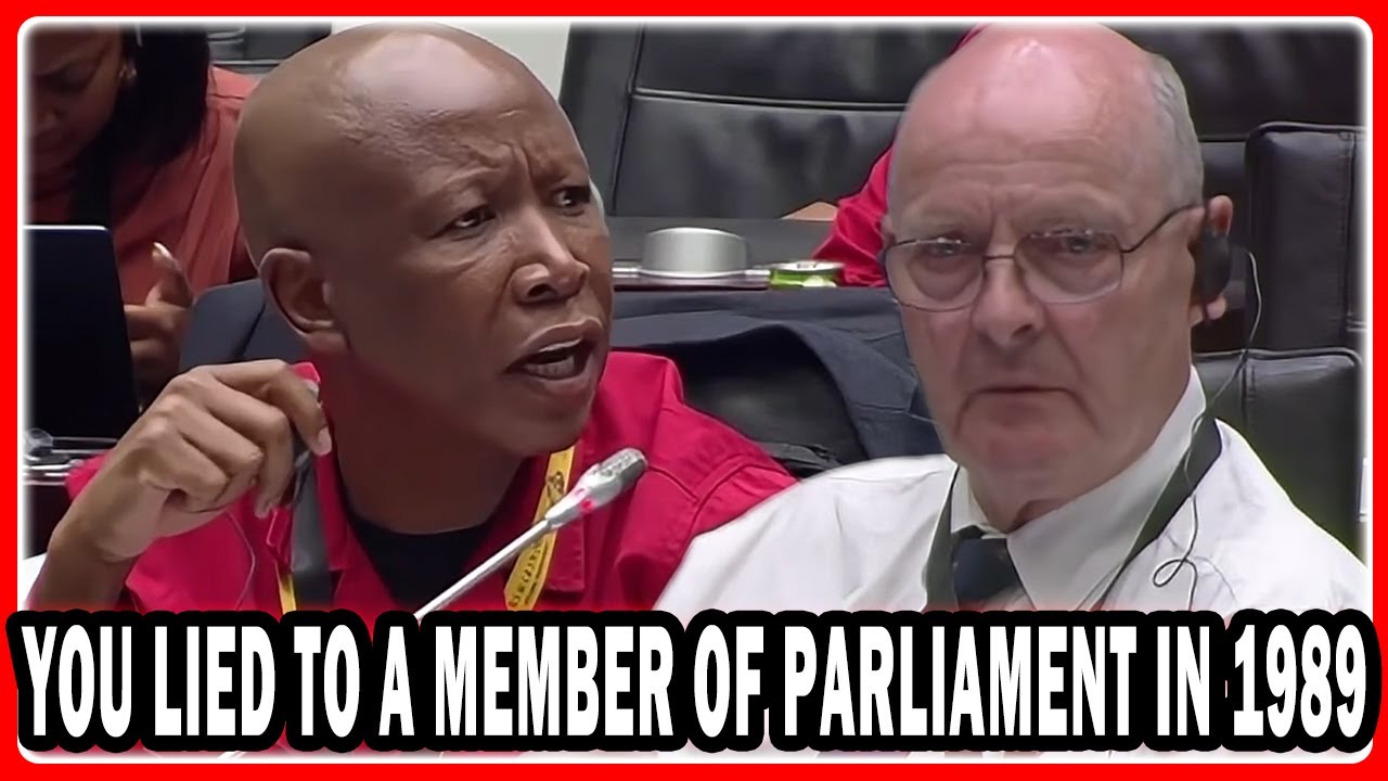 Julius Malema Grilling Paul O'Sullivan On His Motives To Come To SA During Apartheid