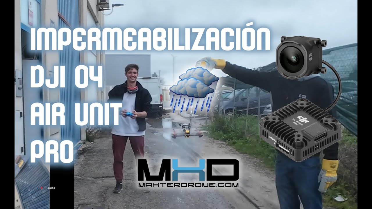 Impermeabilización DJI O4 Air Unit PRO