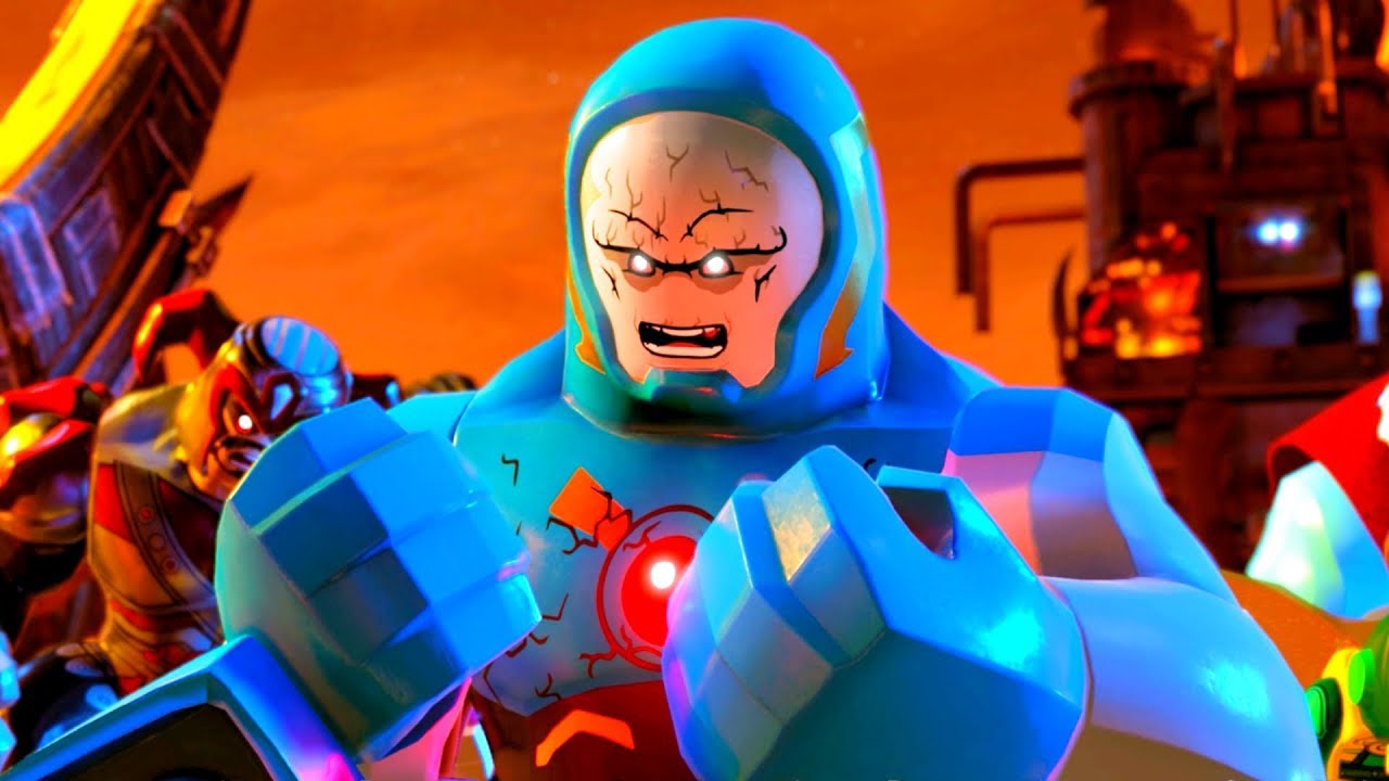 LEGO DC Super-Villains Defeat Darkseid The Final Boss & VILLAIN ENDING