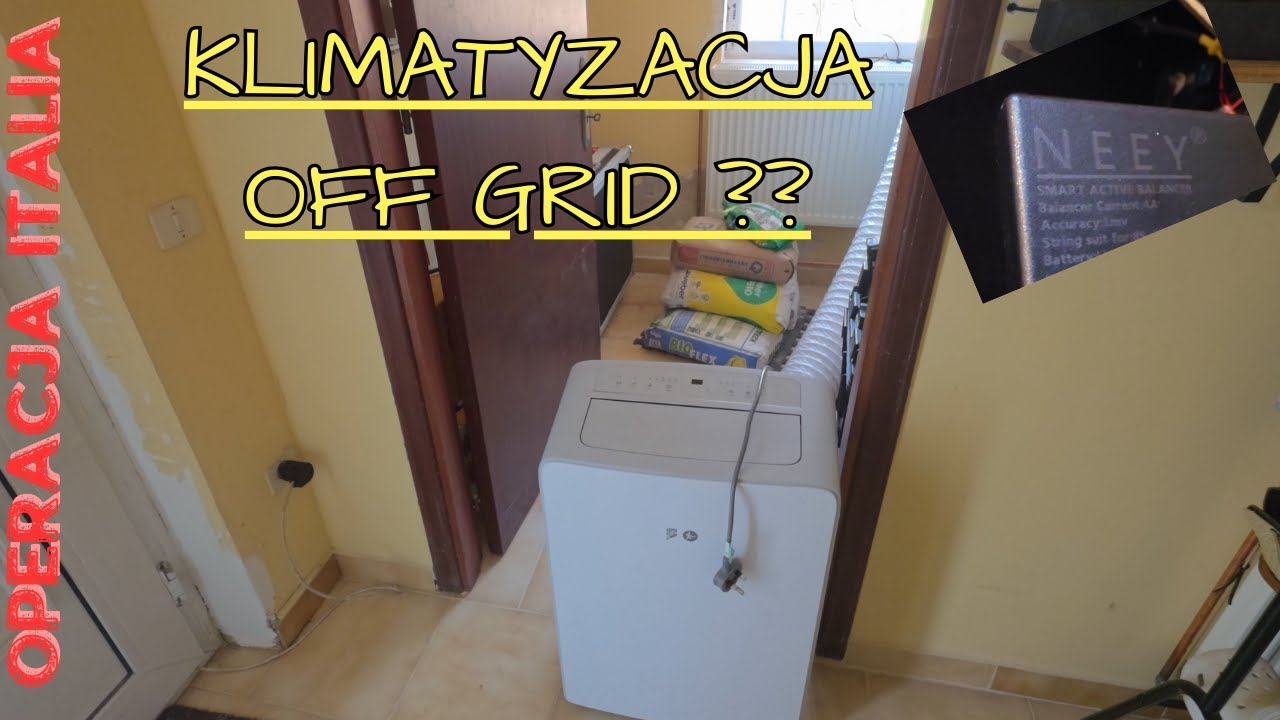 Dom na odludziu: Klimatyzacja za darmo na panelach słonecznych,off grid