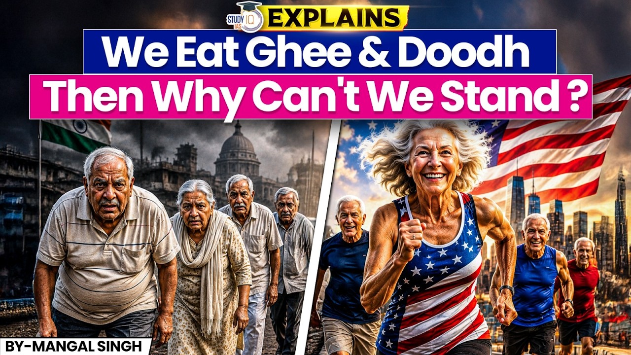 Why a 70-Year-Old American Runs and a 60-Year-Old Indian Can't Stand