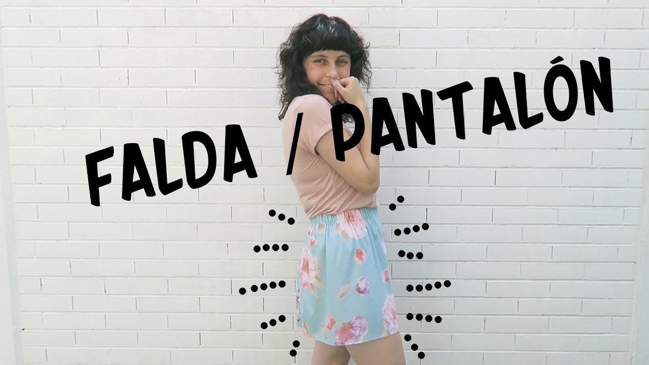 FALDA/PANTALON - TUTORIAL SHORTS