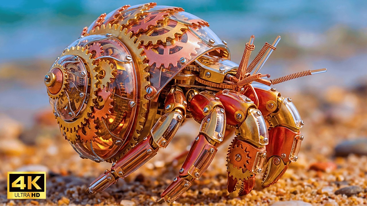 Can Mechanical Creatures Live in Harmony with Nature? | New Art & Music