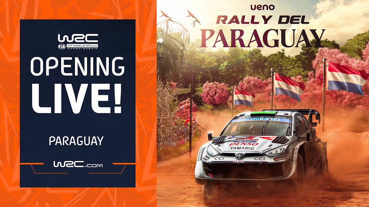 🔴 Opening Ceremony LIVE  | WRC ueno Rally del Paraguay 2025