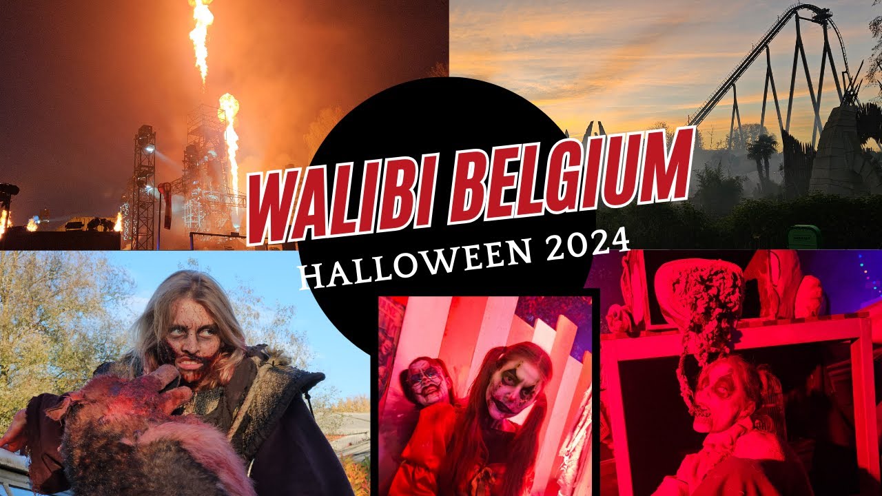 Walibi Belgium 2024 | Das erste Mal zu Halloween in Belgien | Bestes Event in Europa? IBILAW