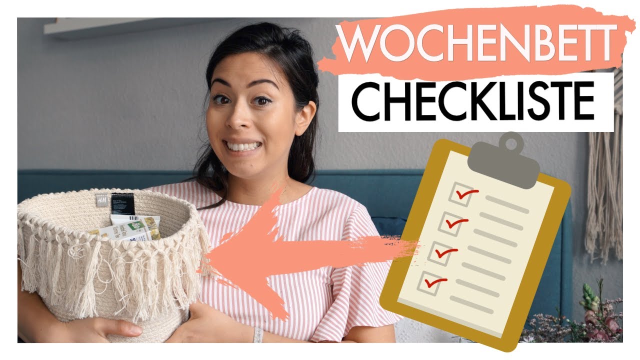 MEINE WOCHENBETT CHECKLISTE! + GEWINNSPIEL I EILEENA LEY