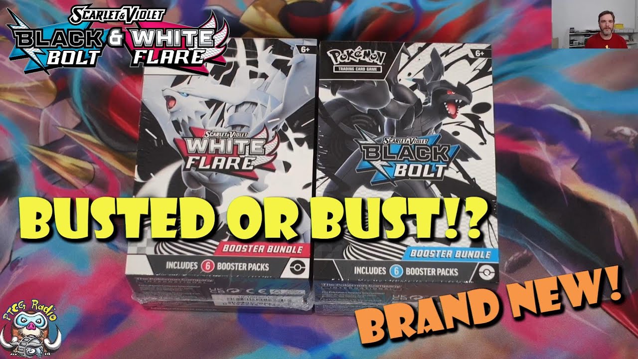 As Good as They Look? Black Bolt & White Flare Booster Bundles Opening! Brand New (Pokemon TCG News)