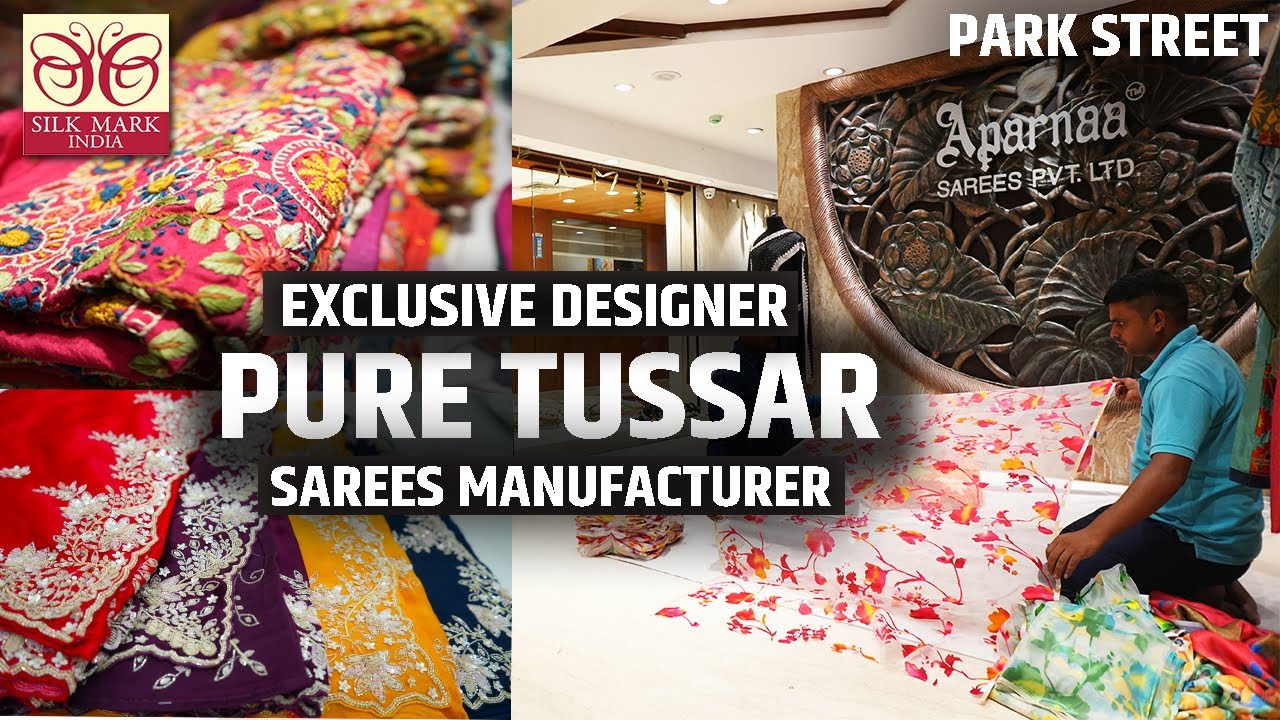 Exclusive Designer Sarees Manufacturer and Wholesaler in Park Street, Kolkata