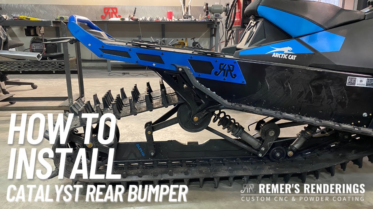 Arctic Cat Catalyst Rear Bumper Install