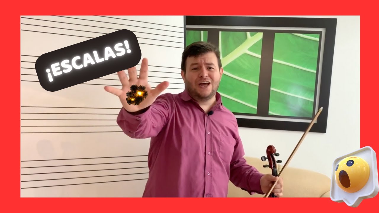 COMO hacer ESCALAS en VIOLIN (fácil) 😍